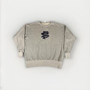 San Francisco Giants Seals Ebbets Field Flannels Sweatshirt Made In USA Grey 2XL